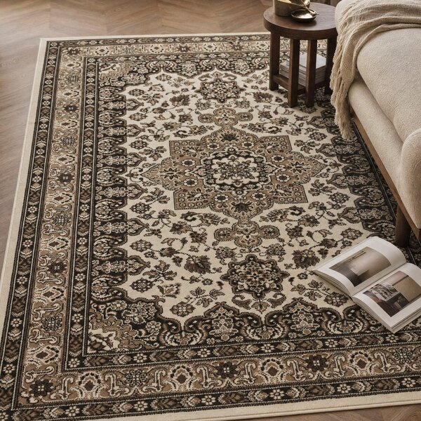 Бежов килим , 80 x 150 cm Parun Tabriz - Nouristan