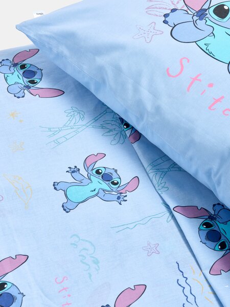 Sinsay - Комплект спално бельо Stitch - светлосиньо