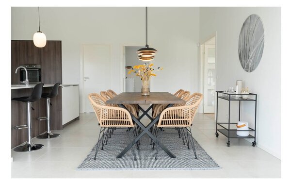 Комплект от 2 градински стола от изкуствен ратан Trieste - House Nordic
