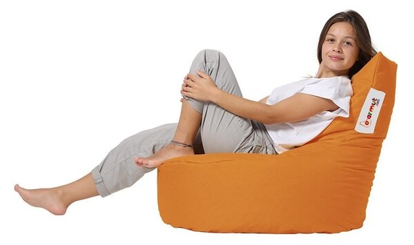 Табуретка пuf beanbag за градина Baton Оранжев