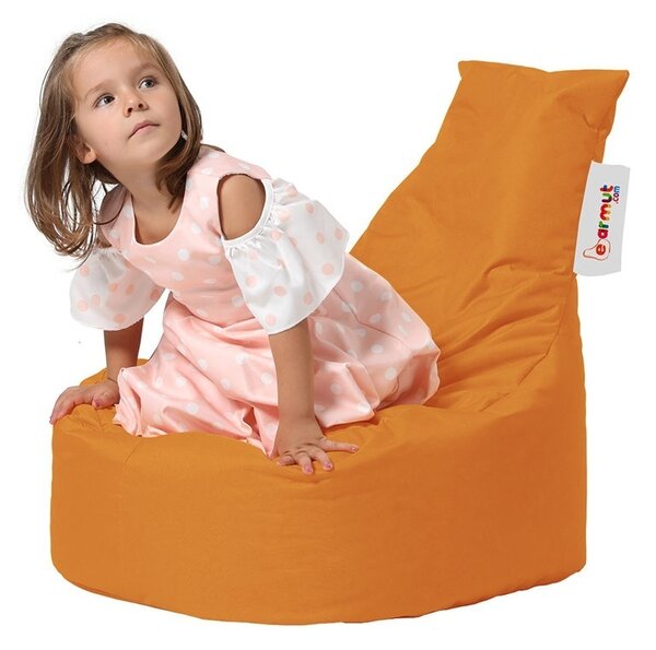 Табуретка пuf beanbag за градина Baton Оранжев