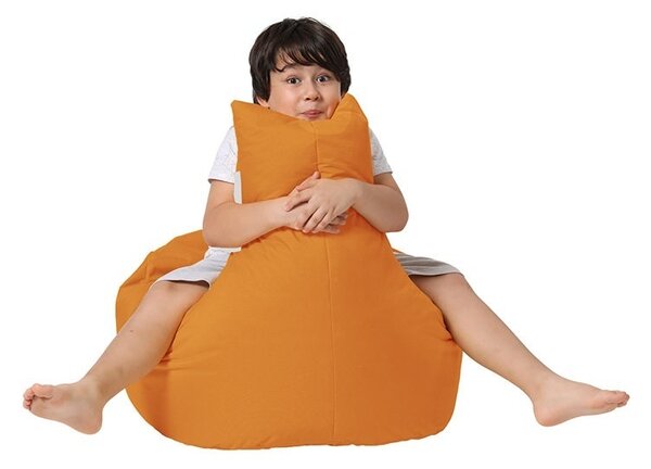 Табуретка пuf beanbag за градина Baton Оранжев