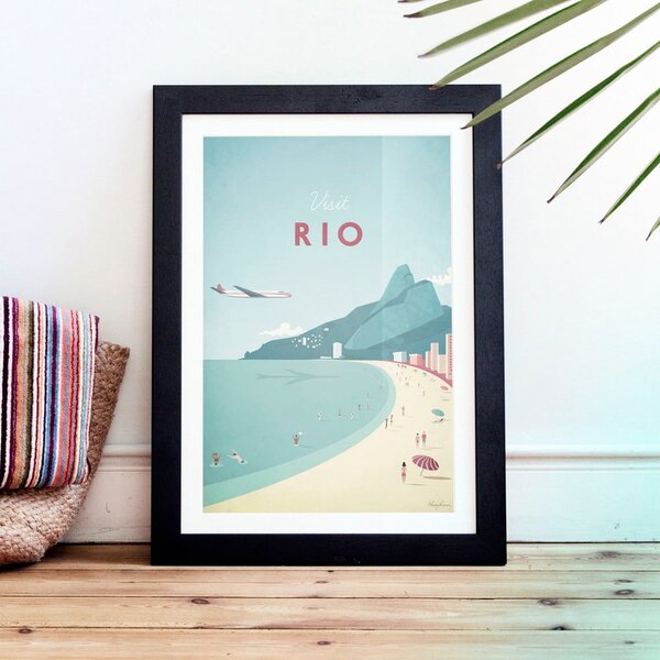 Плакат , 50 x 70 cm Rio - Travelposter