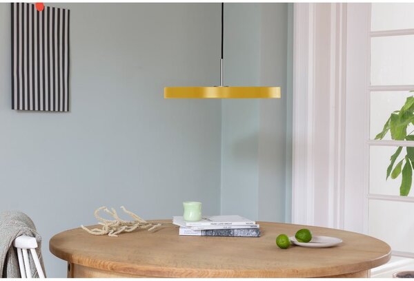 LED висящо осветително тяло с метален абажур в цвят жълта охра ø 43 cm Asteria Medium – UMAGE