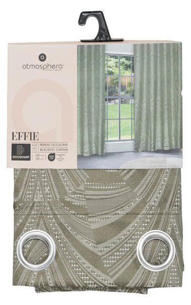 Блекаут завеса atmosphera Effie, 140x260 cm - Слонова кост