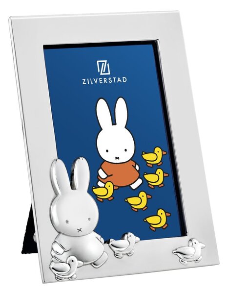 Метална стояща рамка в сребристо 7x10 cm Miffy – Zilverstad