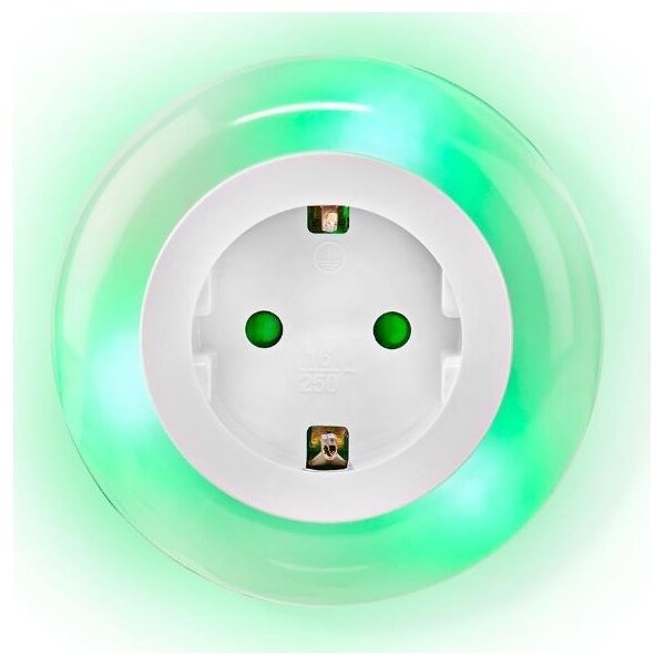 Nedis LNLGSOCK01 - LED Нощна лампа със сензор LED/0,6W/230V