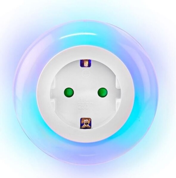 Nedis LNLGSOCK01 - LED Нощна лампа със сензор LED/0,6W/230V