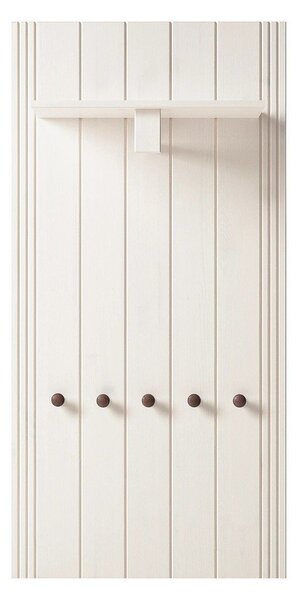 Бял комплект за коридор от масивен бор 60x120x25 cm Anita – Støraa