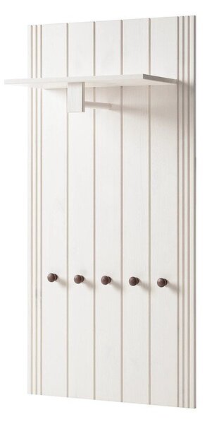 Бял комплект за коридор от масивен бор 60x120x25 cm Anita – Støraa