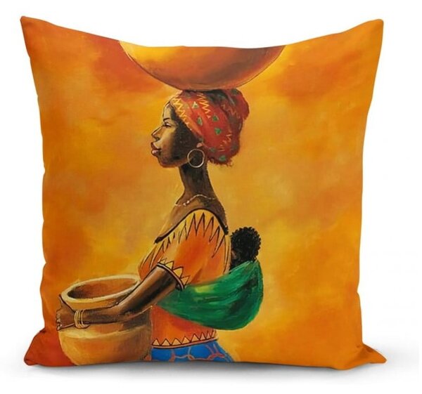 Комплект от 3 калъфки за възглавници African Culture, 45 x 45 cm - Minimalist Cushion Covers