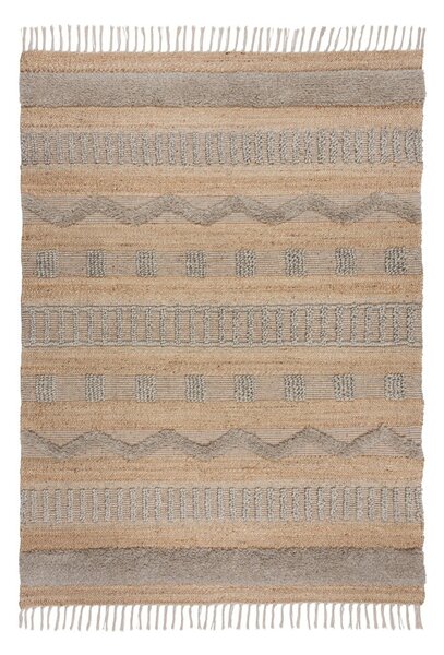 Килим в светлосив/естествен цвят 160x230 cm Medina - Flair Rugs