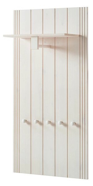 Бял комплект за коридор от масивен бор 60x120x25 cm Anita – Støraa