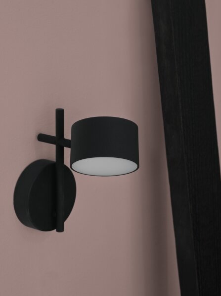 Osram - LED стенен осветител с възможност за димиране DECOR KYOTO LED/12W/230V черен
