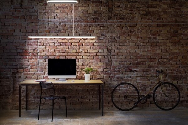 Osram -LED димируем полилей на кабел OFFICE LINE LED/57W/230V 4000K 100 cm бял