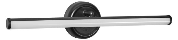 Osram - LED със регулируема яркост презареждаема стенна лампа NIGHTLUX LED/1,8W/5V черна