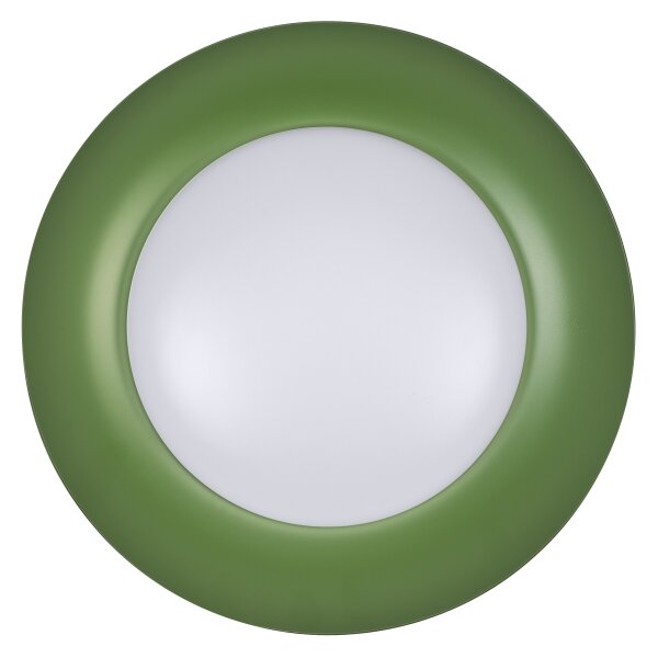 Osram - LED плафон с възможност за димиране ORBIS PLATE LED/19W/230V Ø 31 см зелен/черен
