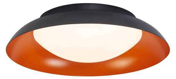 Osram - димируем LED плафон ORBIS PLATE LED/19W/230V Ø31 см оранжев/черен