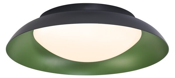 Osram - LED плафон с възможност за димиране ORBIS PLATE LED/19W/230V Ø 31 см зелен/черен