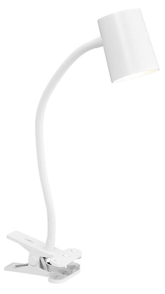 Osram - Настолна лампа с клипс DESK LINE 1xGU10/9W/230V бяла