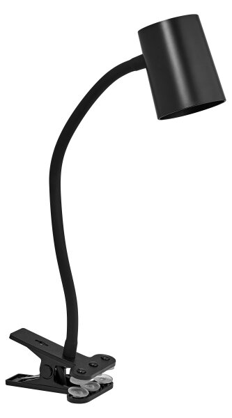 Osram - Настолна лампа с щипка DESK LINE 1xGU10/9W/230V черна