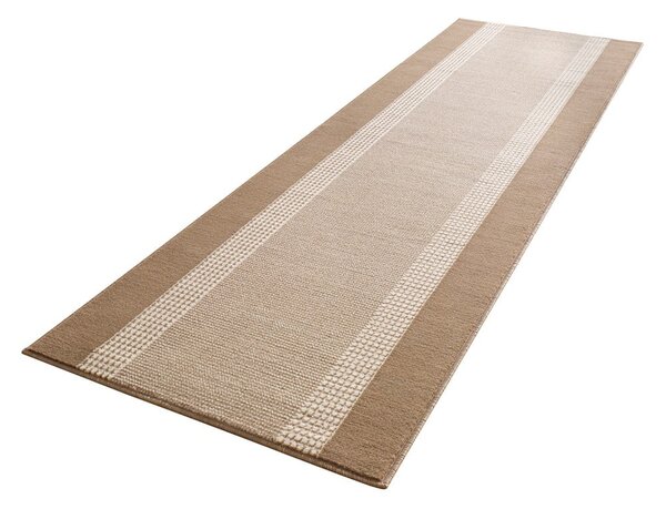 Бежово-кафяв мокет , 80 x 250 cm Basic - Hanse Home