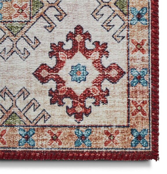 Червено-бежов килим 225x60 cm Topaz - Think Rugs