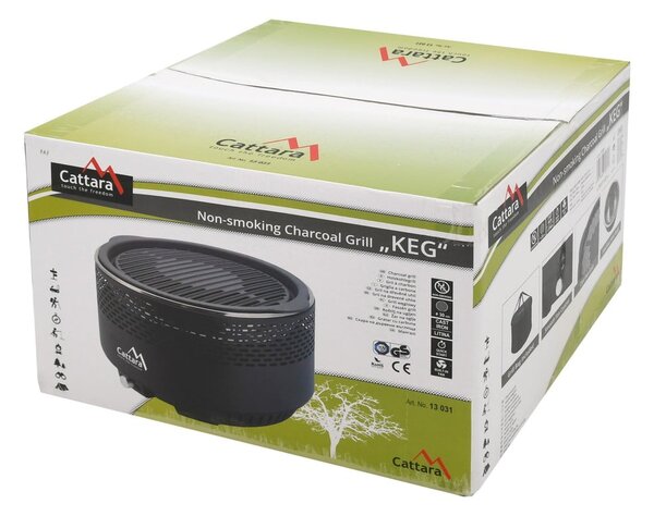 Масивна скара с дървени въглища , ø 30 cm Keg - Cattara