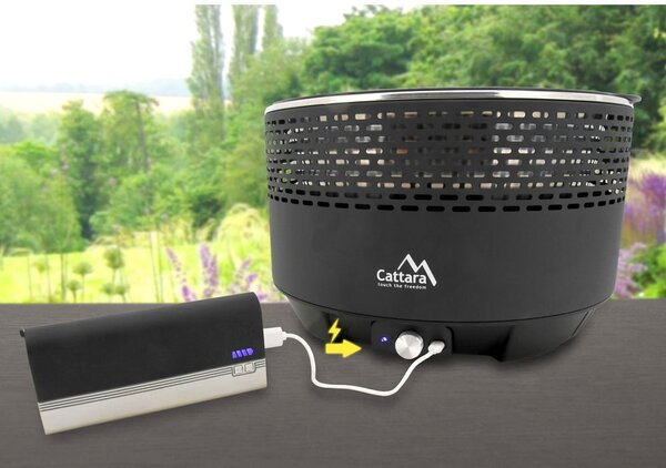 Масивна скара с дървени въглища , ø 30 cm Keg - Cattara