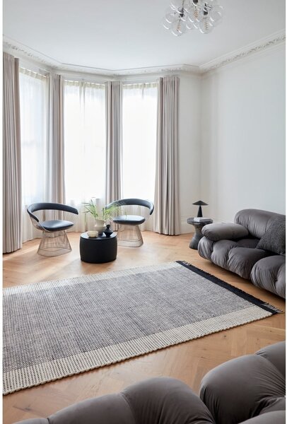 Сив ръчно изработен вълнен килим 200x290 cm Avalon – Asiatic Carpets