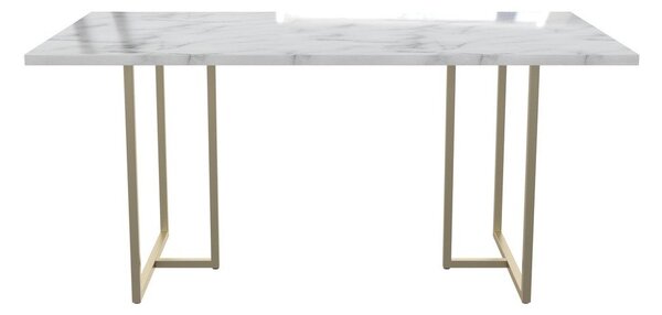 Трапезна маса от декор от мрамор 90x160 cm Astor – CosmoLiving by Cosmopolitan