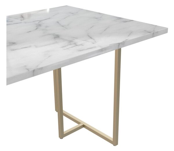 Трапезна маса от декор от мрамор 90x160 cm Astor – CosmoLiving by Cosmopolitan