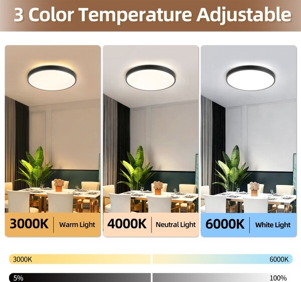 Brilagi - LED димируемо осветително тяло GLASS POOL DOUBLE LED/60W/230V 50 cm черно + дистанционно управление