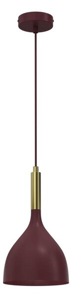 Полилей на кабел NOAK 1xE27/15W/230V бордо
