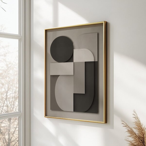 Картина Grey Shapes