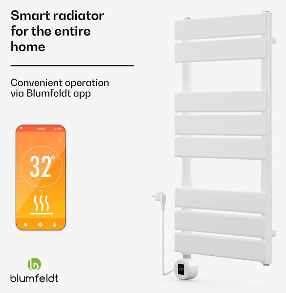 Blumfeldt Fairmont Smart, радиатор, 80 x 45 cm, 600 W