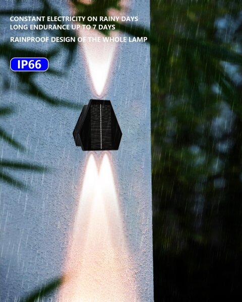 Immax 08488L - LED соларен стенен фенер с сензор LED/2W/5V IP54