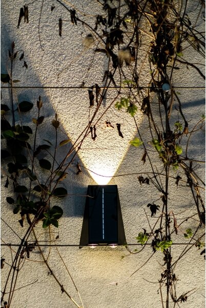 Immax 08490L - LED соларен стенен фенер с сензор LED/2W/5V IP54