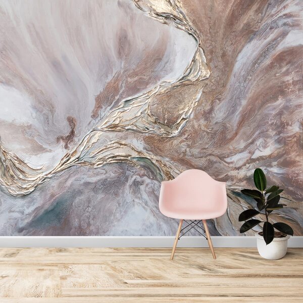 Фототапет Pink Watercolor