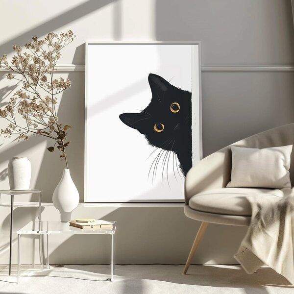 Картина Черна Котка