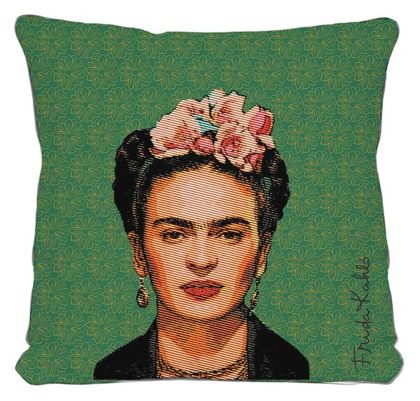 Зелена възглавница , 45 x 45 cm Frida - Madre Selva