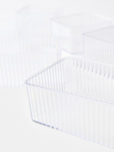 Sinsay - Комплект релефни органайзери 6 pack - clear