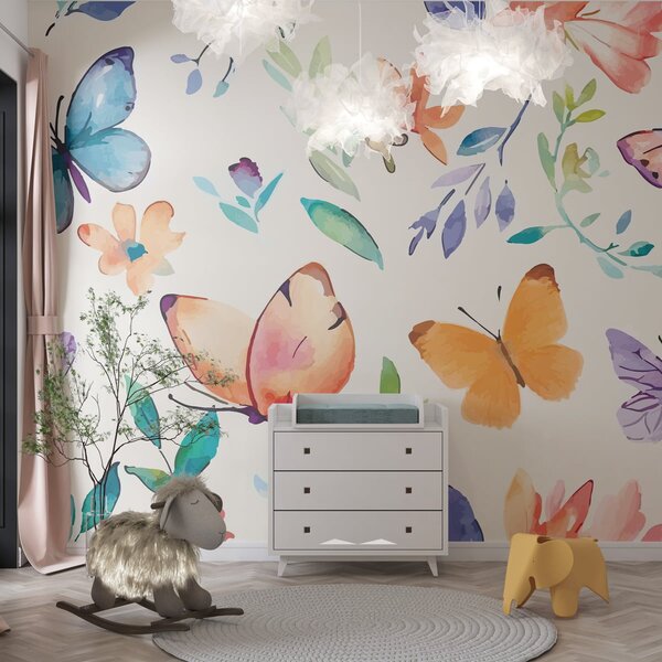 Детски Фототапет Butterflies