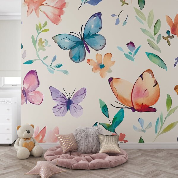 Детски Фототапет Butterflies