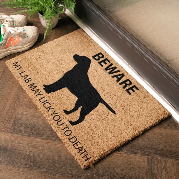 Изтривалка от кокосови влакна 40x60 cm Labrador – Artsy Doormats