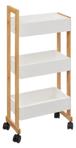 Количка за кухня/баня 41x20x80,5см БАМБУК/MDF 5five