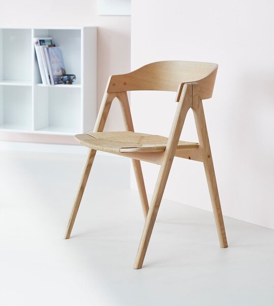 Трапезни столове от дъбова дървесина в естествен цвят Mette - Hammel Furniture