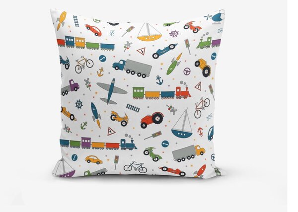 Бебешка калъфка за възглавница Child Vehicles - Minimalist Cushion Covers