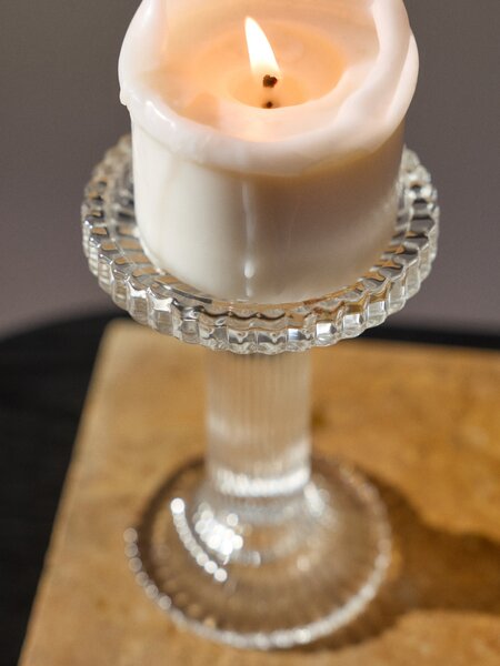 Sinsay - CANDLESTICK - clear