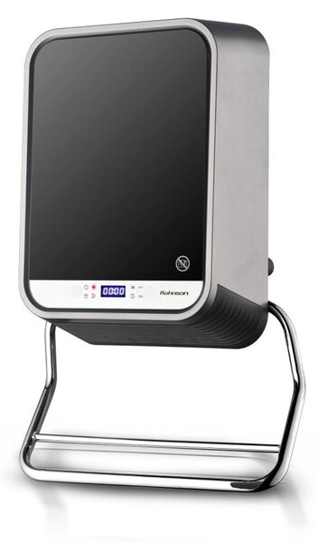 Конвектор Rohnson R-6070, 2000W, 2 режима, IP23 защита, заключване за деца, таймер, черен